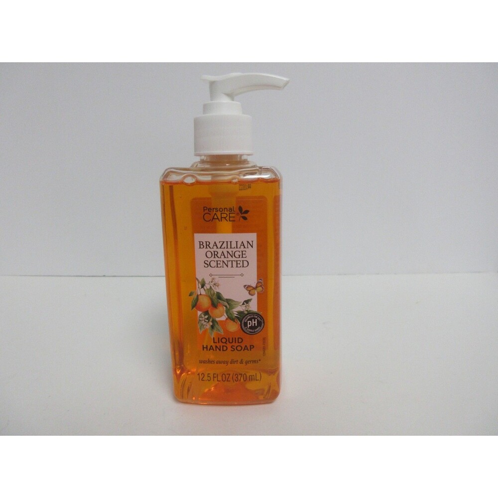 Personal Care Brazilian Orange Scented Liquid Hand Soap 12.5 OZ NEW